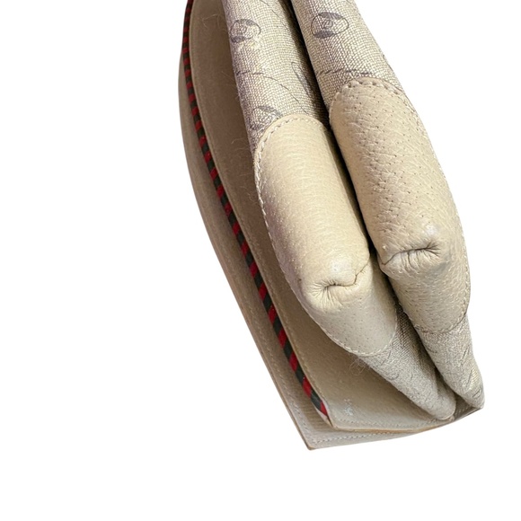 Gucci authentic vintage monogram clutch bag canvas leather - Picture 12 of 14